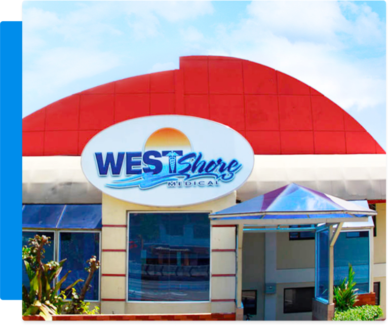 Westshore Private Hospital exterior in Port of Spain, Trinidad & Tobago